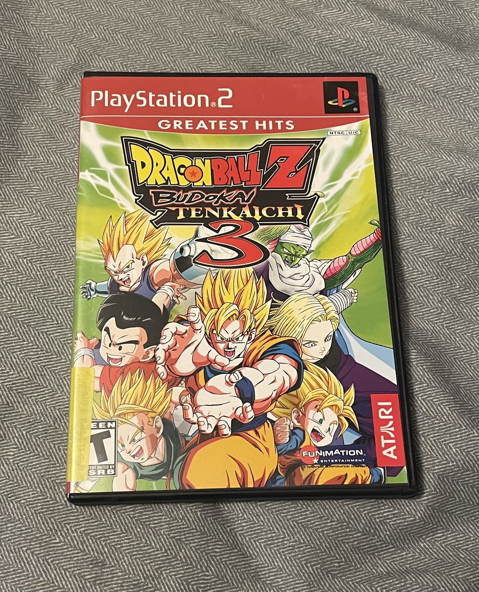 Jeu Dragonball Z Budokai 3 PS2 – Complet, Testé, Très Bon état (2005)