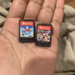 Mario Kart 8 Deluxe and Zelda Skyward Sword HD