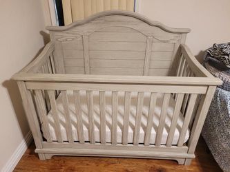 Crib - Simmons Kids Asher 6-in-1 Convertible Crib