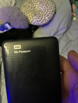 WD My Passport Portable External Hard Drive