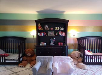 Espresso Convertible Crib / Toddler Bed / Full Bed