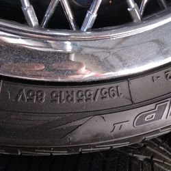 Toyo Exstensa Hps. 15inch. New Rims. New Tires New Hub Caps