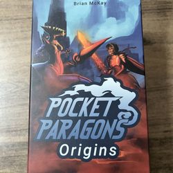 Pocket Paragons Origins Card Game.