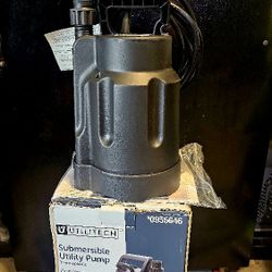 1/6 Hp Utility Pump 