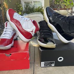 JORDAN CHERRY AND JUBILEE SIZE 11 