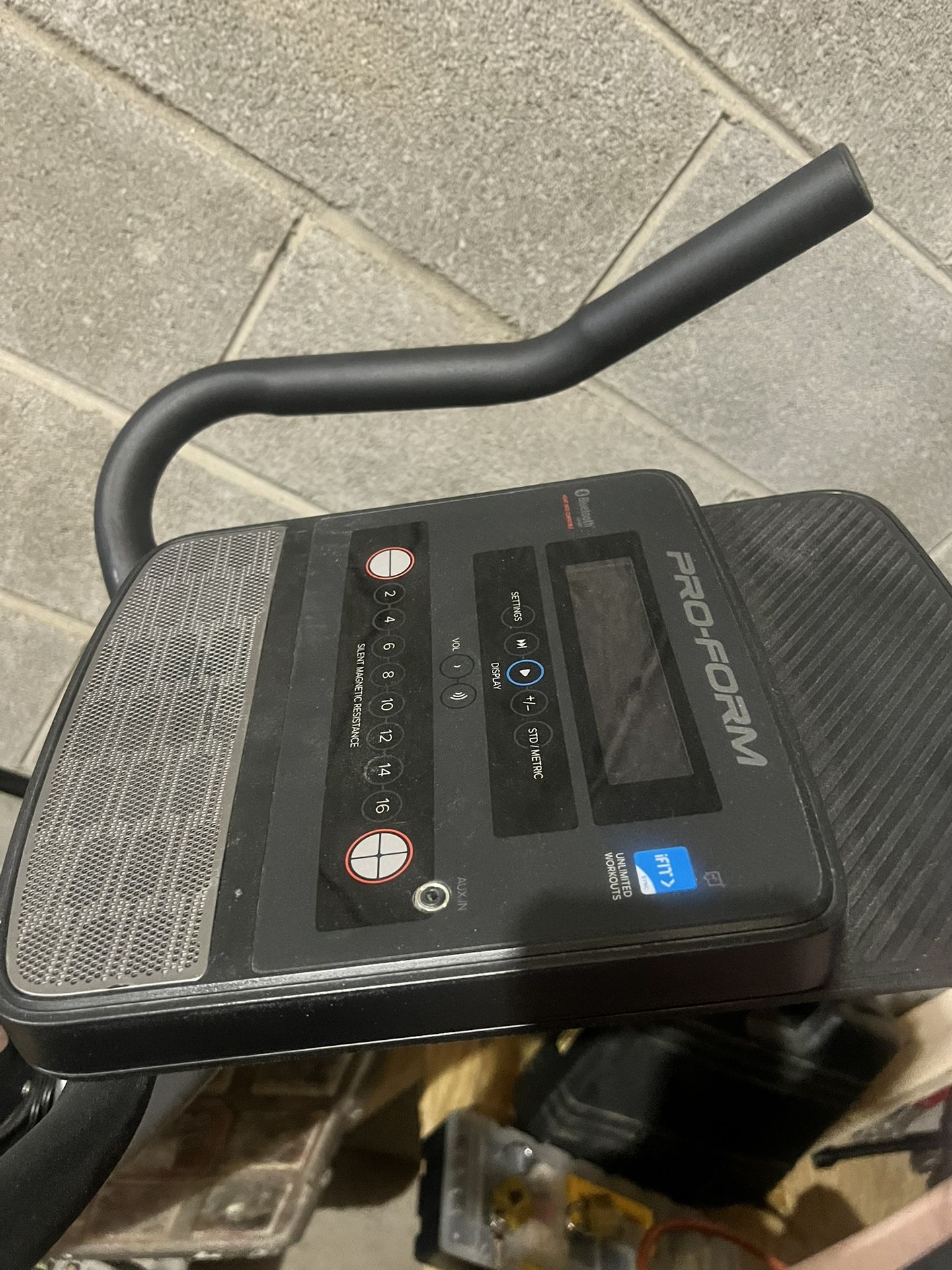Running Exercise bike