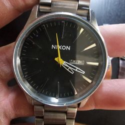Nixon Watch Silver