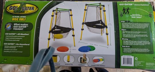 Go! Gator Disc Golf Set for family fun