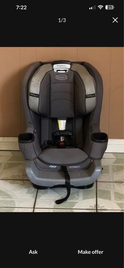 GRACO EXTENDED 2FIT CONVERTIBLE CAR SEAT!!!!