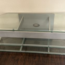 Glass Tv Console Table