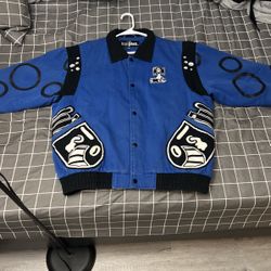 Rare 1 Of 1000 1991 Limited Edition Blue Super Nintendo Jacket