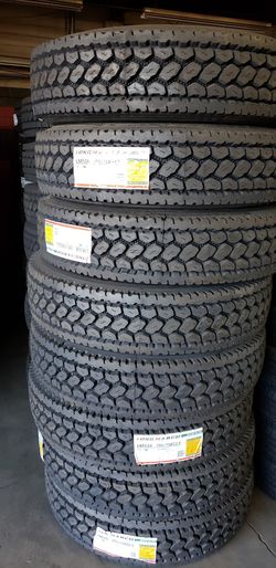 Lowpro 22.5 Drive and Trailer tires on sale