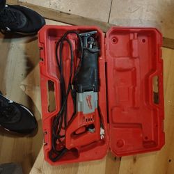 Milwaukee Sawzall 12 amps Corded Brushed Reciprocating Saw