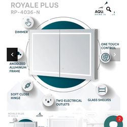 Aquadom Medicine Cabinet 