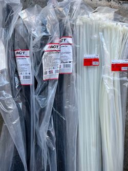 Zip ties.