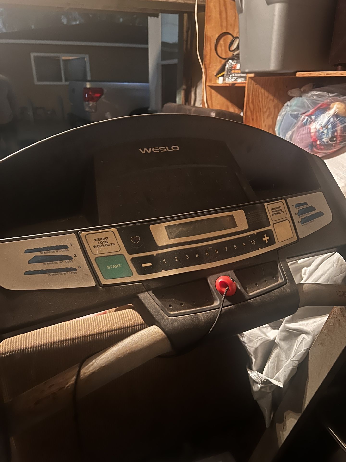 weslo cadence g treadmill