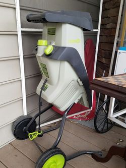 Lawn master electric chipper shredder