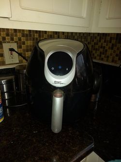 Power Air Fryer XL AF-530-5.3 5.3 QT Deluxe, Black,3