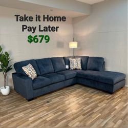 AVIEMORE INK 2-PIECE RAF SECTIONAL WITH CHAISE