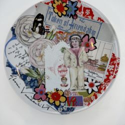 Vintage Gloria Vanderbilt 1970s Token Of Friendship Collectors Plate 10 In