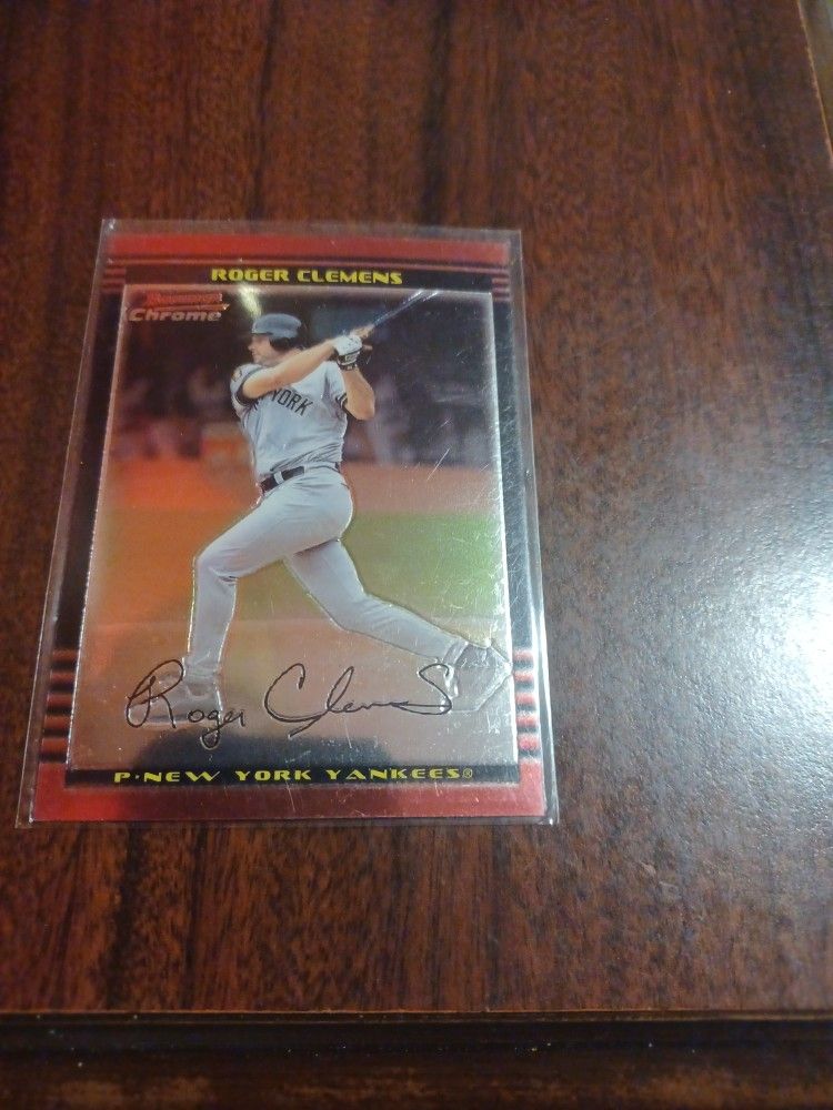 Roger Clemens Bowman Chrome