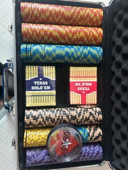 Monte Carlo Poker chip set