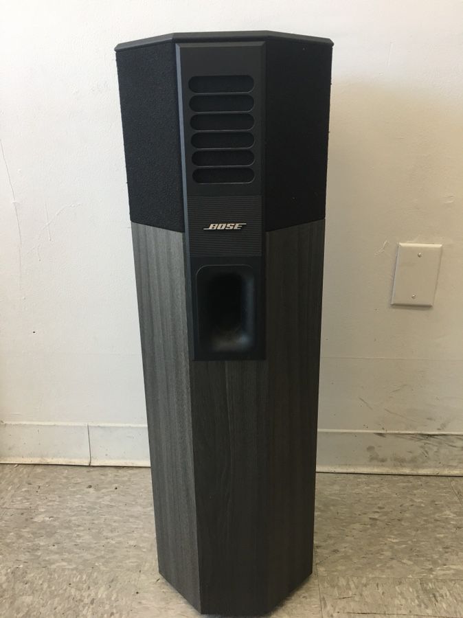Bose 701 floor standing speakers in black ash