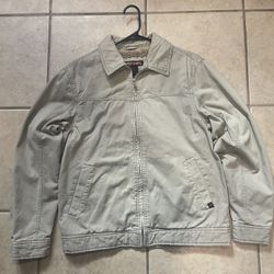Beige hawk vintage jacket size S