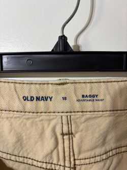 Old Navy Baggy Khaki Pants Size 18 Boys