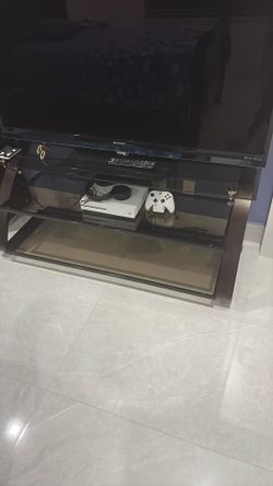 Glass Tv Stand