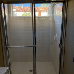 Shower Glass Doors -like New 
