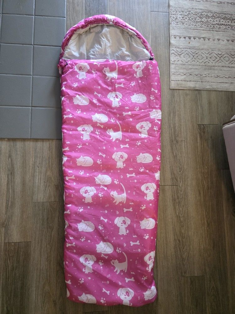 Like New! Beautiful, Girls Sleeping Bag!