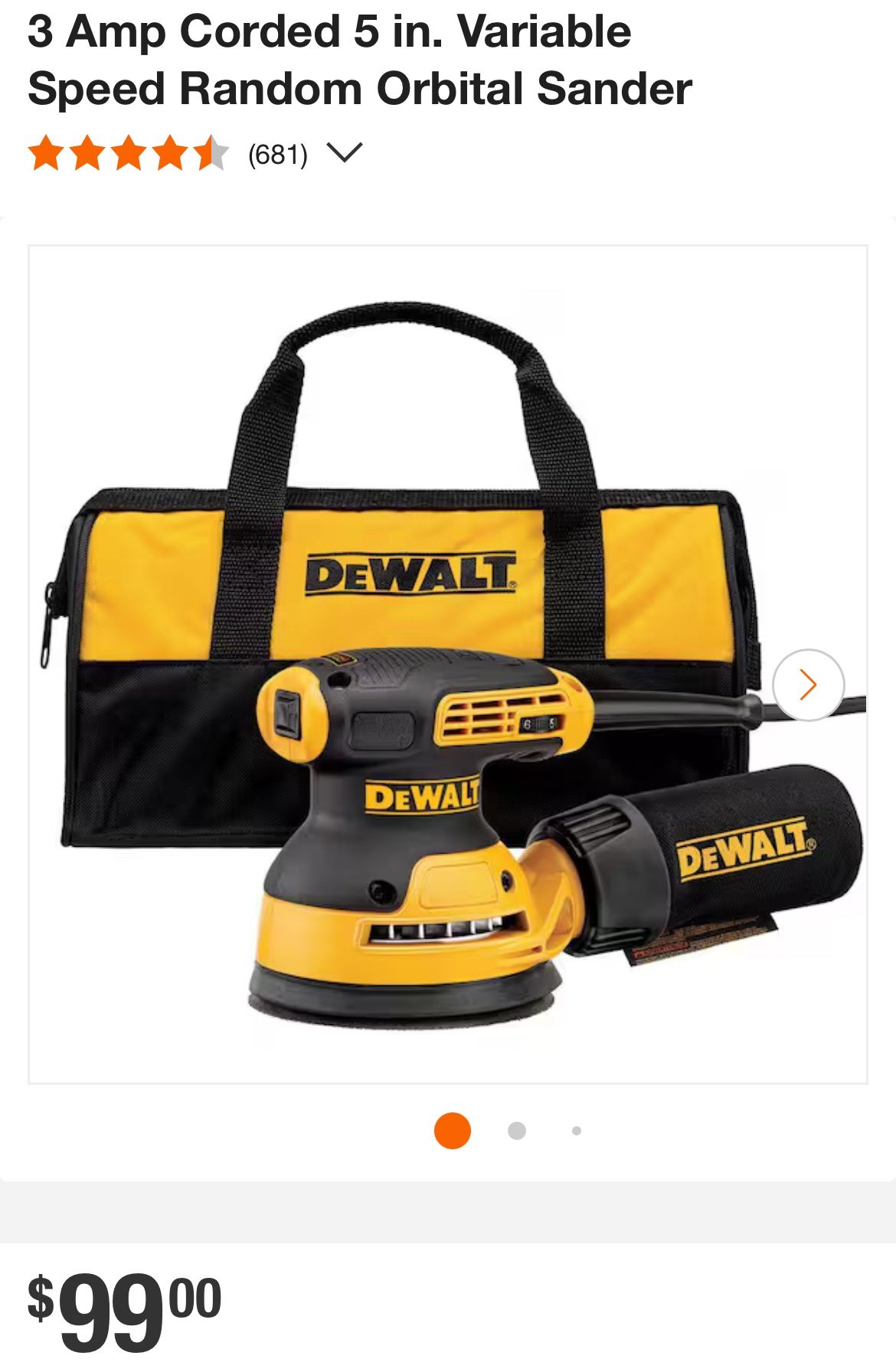Dewalt Sander