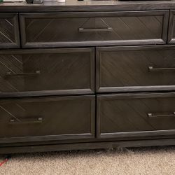 Dark Wood Dresser