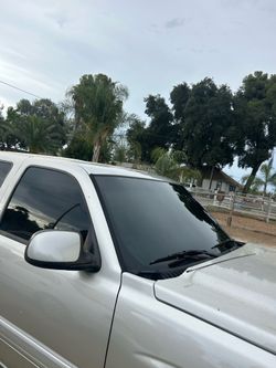 Window film tint.