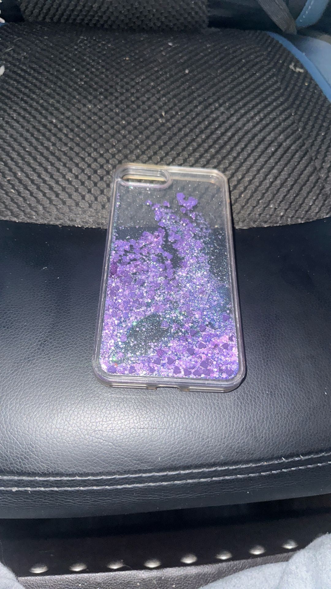 iPhone phone case pink and clear