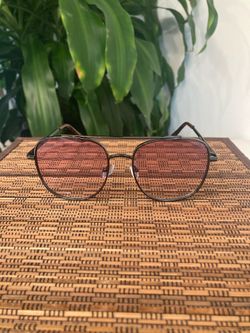 double Bridge Metal Large Aviator With Color