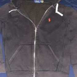 polo ralph lauren zip up size small
