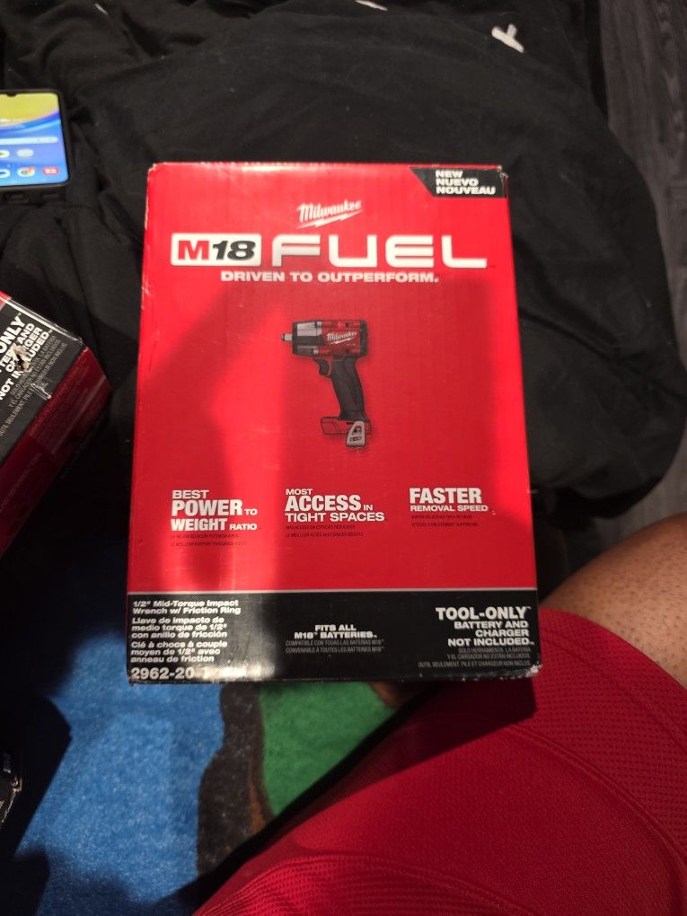 Milwaukee 1/2" Mid Torque Impact, And Milwaukee 1/2" Hammer Drill/Driver