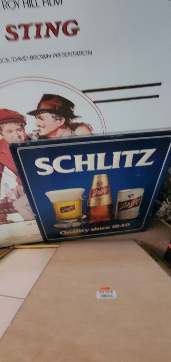 Schlitz Sign