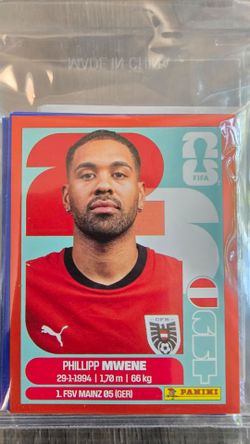 LABEL ORANGE PANINI AUSTRIA #8