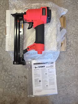 Husky 2-in-1 Nailer/Stapler, Air Chisel, and Spray Gun Set Air Impact Tools NIB