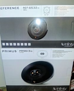 Infinity Two Pack 6.5 and 6x9s Brand New In The Boxes