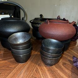 New Japanese Tea Set Cast Iron