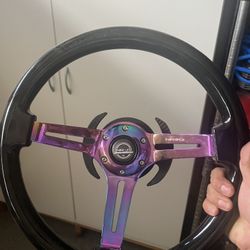 nrg quick release steering wheel