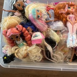 Barbie, Ken, and OMG dolls for sale