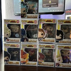 My Hero Academia Funko Pops 