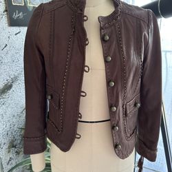 Genuine Leather Jacket Size 38
