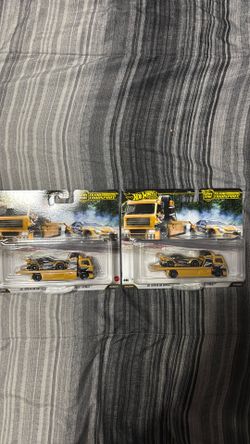 Hotwheels premium Team Transport Toyota Supra GR