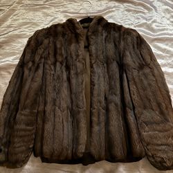 Mink coat authentic
